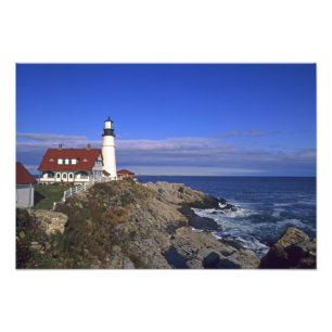 Portland Head Light Leuchtturm Maine Fotodruck