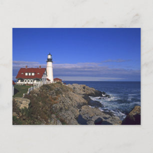 Portland Head Light Lighthouse Maine Postkarte