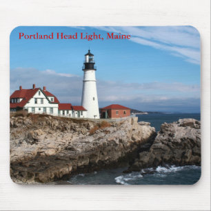 Portland Head Light, Maine Mousepad
