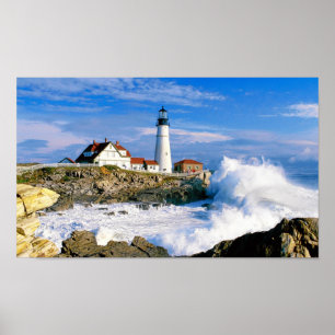 PORTLAND HEAD LIGHT, MAINE POSTER