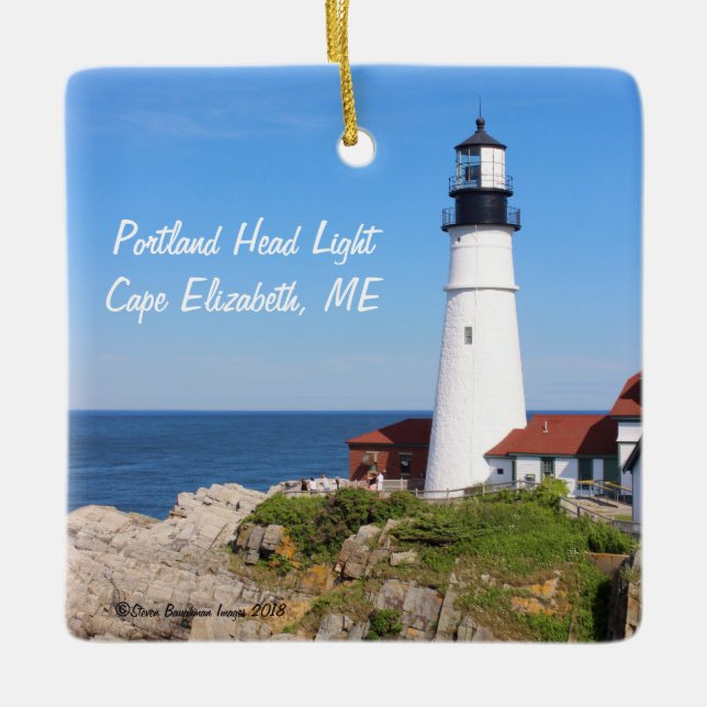 Portland Head Light Ornament (Vorderseite)