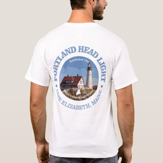 Portland Head Light T-Shirt (Rückseite)