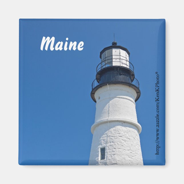 Portland Head Light Tower Magnet (Vorne)