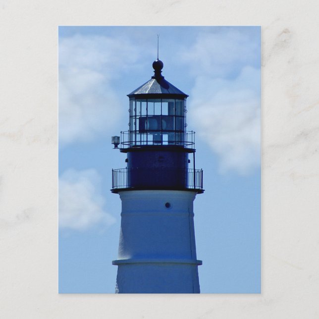 Portland Head Light Tower Postcard Postkarte (Vorderseite)
