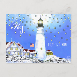 Portland Head Light von Brigid O'Neill Hovey Postkarte