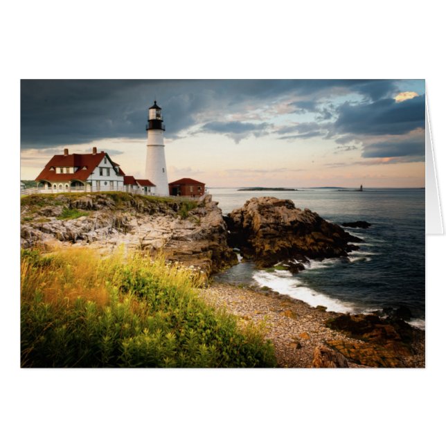 Portland Head Lighthouse | Cape Elizabeth, Me (Vorderseite (Horizontal))