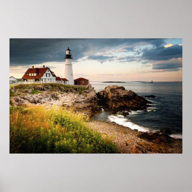 Portland Head Lighthouse | Cape Elizabeth, Me Poster (Vorne)