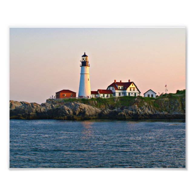 Portland Head Lighthouse, Maine Fotodruck (Vorne)