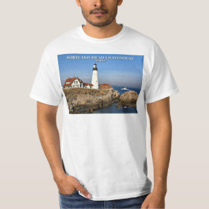 Portland Head Lighthouse, Maine T - Shirt