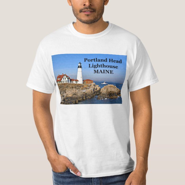 Portland Head Lighthouse, Maine T - Shirt (Vorderseite)