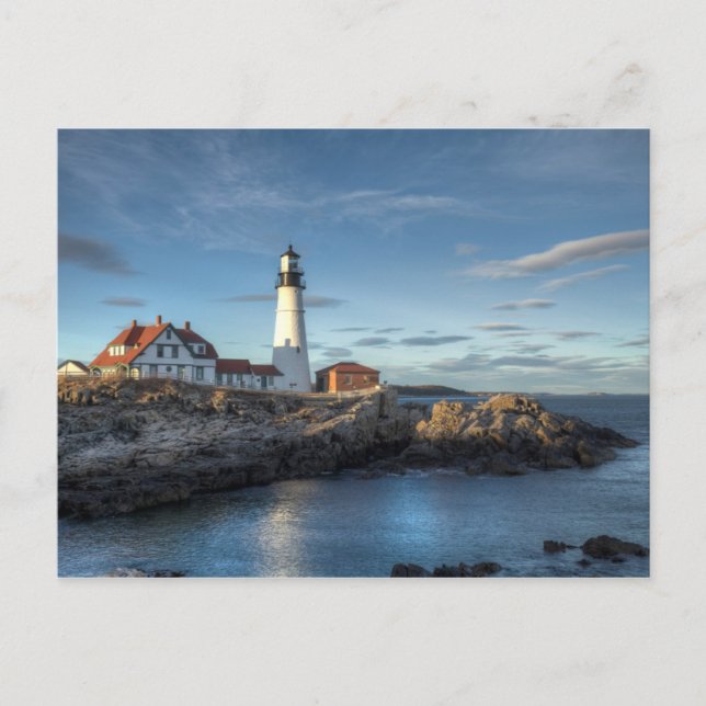 Portland Head Lighthouse Postkarte (Vorderseite)