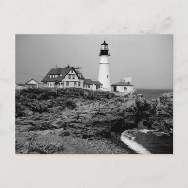 Portland Head Lighthouse Postkarte (Vorderseite)