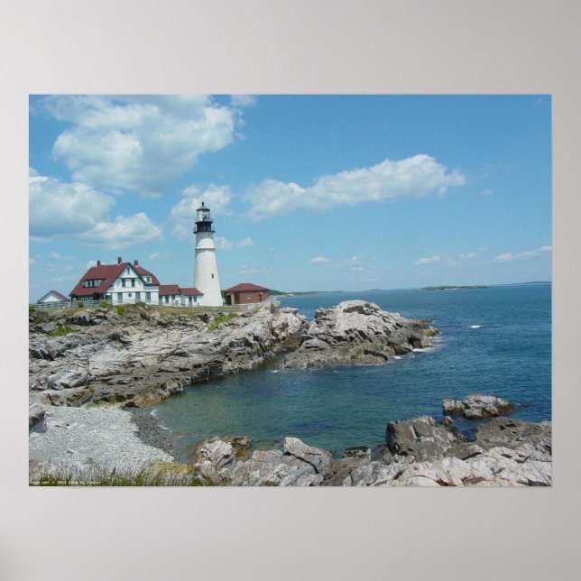 Portland Headlight Poster (Vorne)