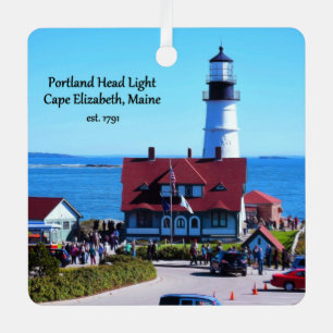 Portland Light Aluminium Ornament