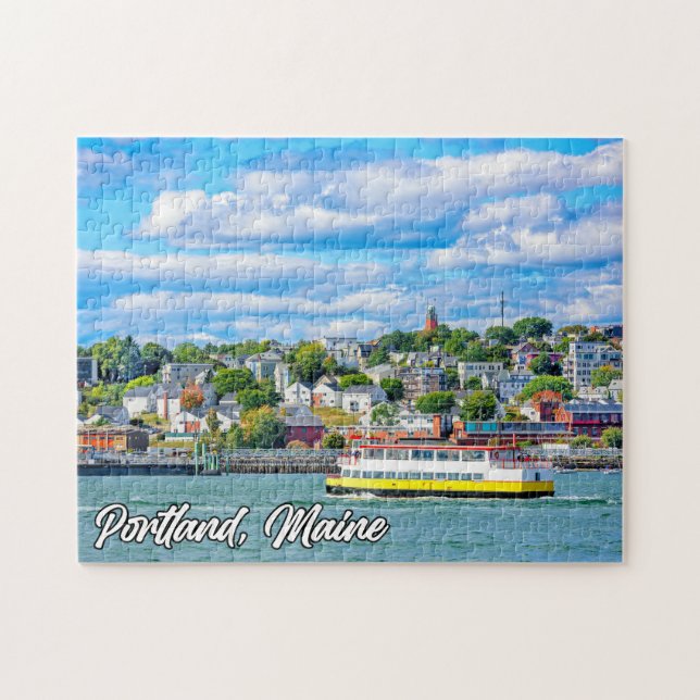 Portland, Maine, Vereinigte Staaten Puzzle (Horizontal)