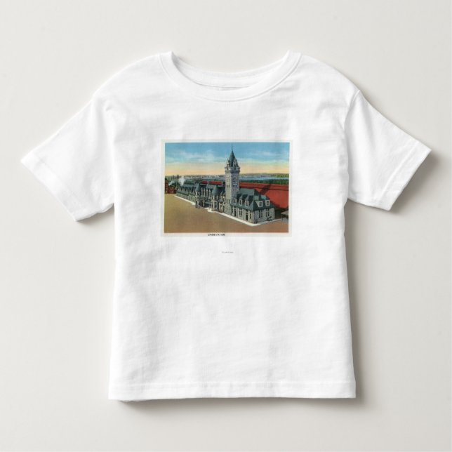 Portland, MaineExterior Ansicht der Kleinkind T-shirt (Vorderseite)