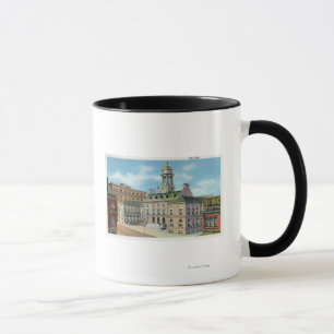 Portland, MaineExterior Ansicht von Rathaus 2 Tasse