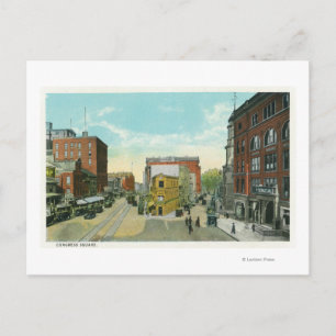 Portland, MaineScenic View of Congress Square Postkarte