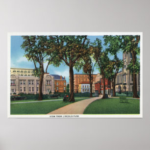 Portland, MaineScenic View vom Lincoln Park Poster