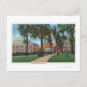 Portland, MaineScenic View vom Lincoln Park Postkarte