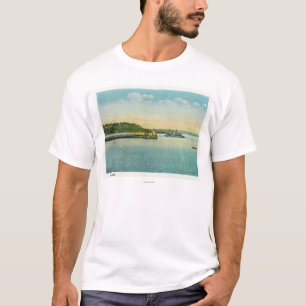 Portland, MaineView des Wanzen-Leuchtturmes T-Shirt