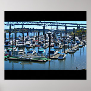 Portland Marina 2 Poster