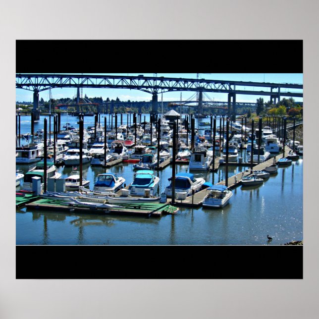 Portland Marina 2 Poster (Vorne)
