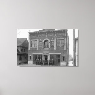 Portland ODER Ansicht-Fotografie der Leinwanddruck