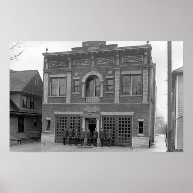 Portland, ODER Feuerstelle #17 View photo Poster (Vorne)