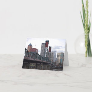 Portland ODER im Stadtzentrum gelegenes Karte