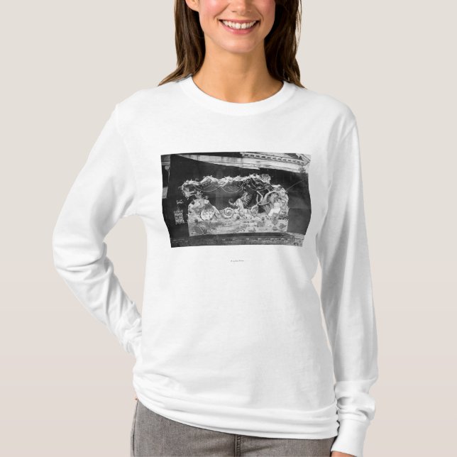 Portland ODER Parade-Floss-Perlen des Pazifiks T-Shirt (Vorderseite)