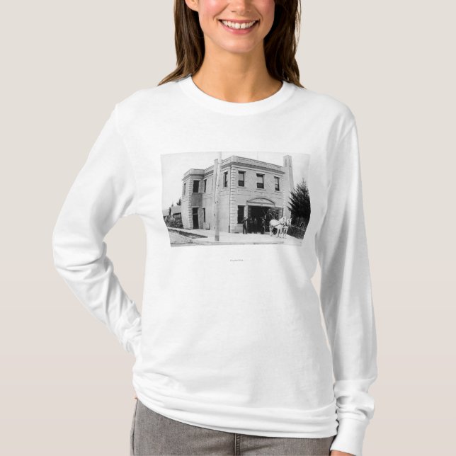 Portland ODER Pferdewagen der Feuerwache-#30 T-Shirt (Vorderseite)