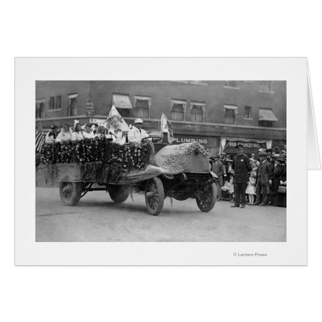 Portland, Oder Rose Festival Parade Flops (Vorderseite (Horizontal))