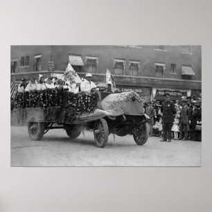 Portland, Oder Rose Festival Parade Flops Poster