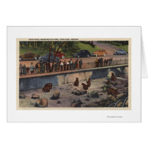 Portland, ORBear Höhlen in Washington-Park