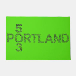 Portland Oregon 503 Herzlich willkommen bei Tell3P Fußmatte
