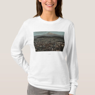 Portland, Oregon - Ansicht des Stadtzentrums mit T-Shirt