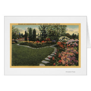 Portland, Oregon - Azaleen und Rhododendren