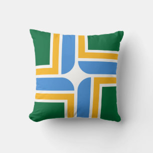 Portland, Oregon, Flag American MoJo Pillow Kissen