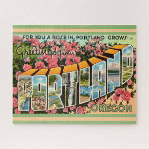 Portland Oregon Greetings Puzzle