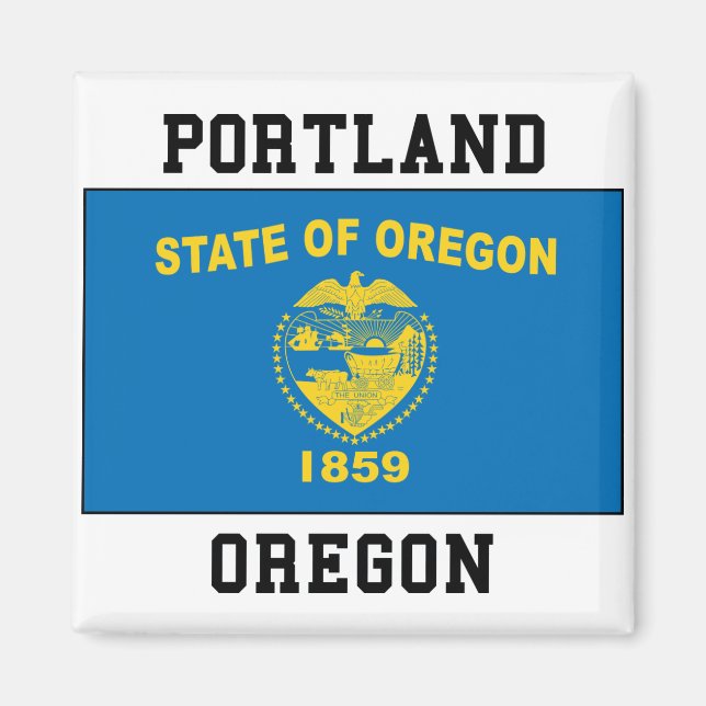 Portland Oregon Magnet (Vorne)