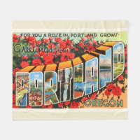 Portland Oregon ODER alte Vintage Reise-Andenken