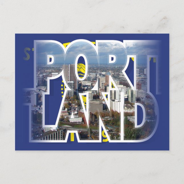 Portland, Oregon Postcard Postkarte (Vorderseite)
