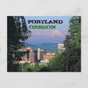 Portland, Oregon Postcard Postkarte