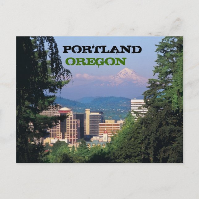Portland, Oregon Postcard Postkarte (Vorderseite)