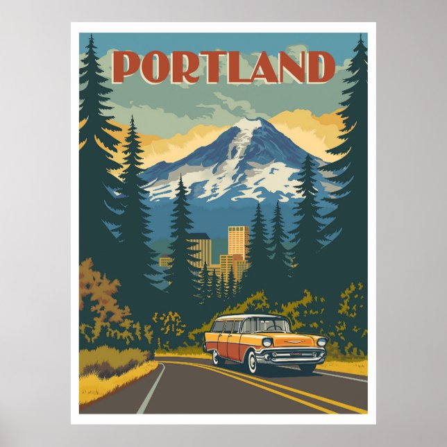 Portland, Oregon Poster (Vorne)
