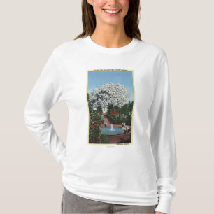 Portland, Oregon - spanischer Pool-und Geist-Baum T-Shirt