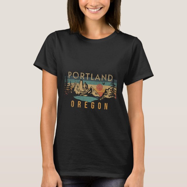 Portland Oregon  T-Shirt (Vorderseite)