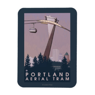 Portland, Oregon, Trambahn Szene Magnet