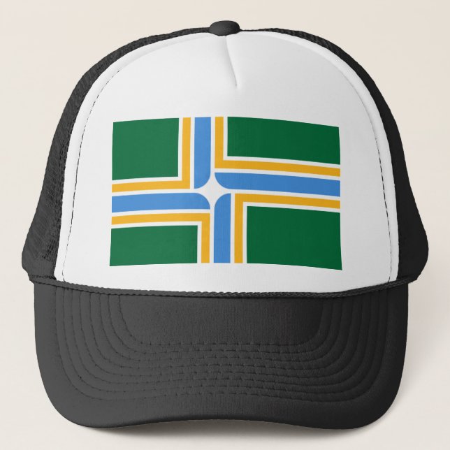 Portland Oregon Truckerkappe (Vorderseite)